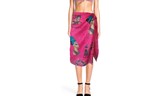 Red Violet Colour Pharaonic Beach Scarf, Wrap